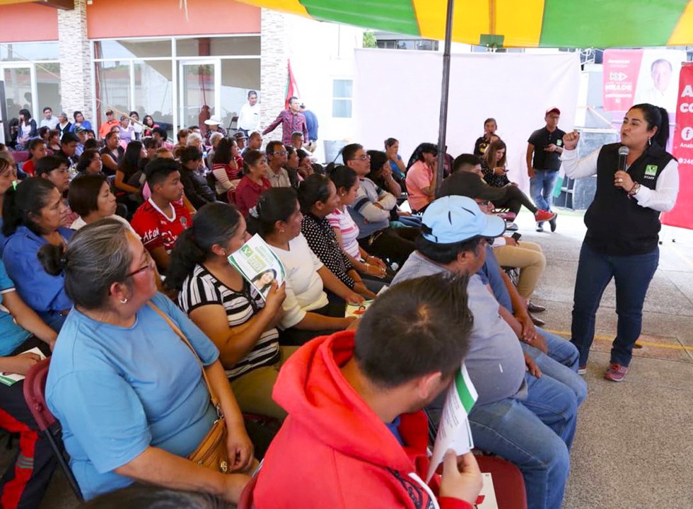Habitantes de Contla harán equipo con Anabel Alvarado el 1 de julio